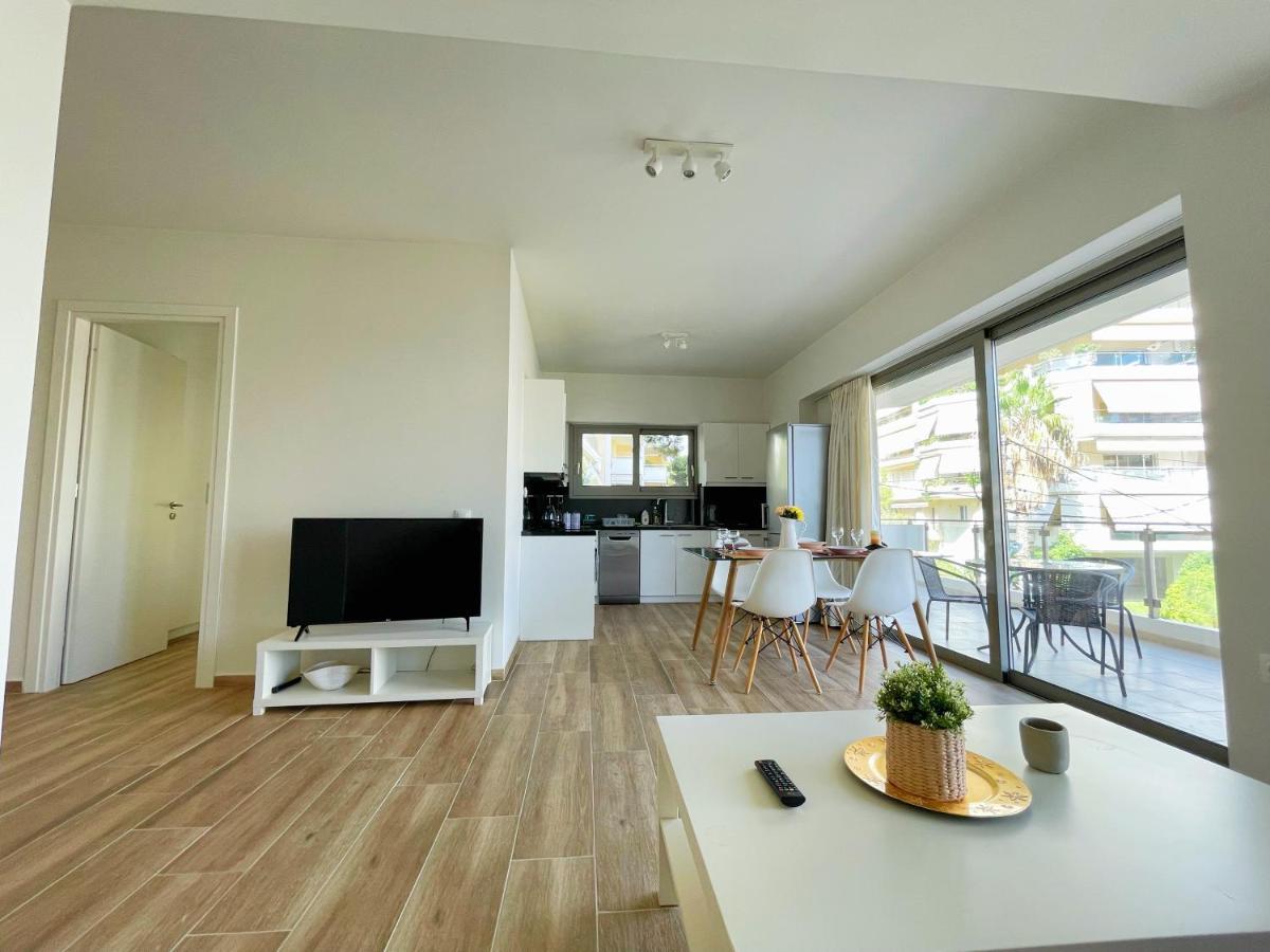 Wsd Luxury Bright 2Bd Apt With Sea View Balcony Athena Bagian luar foto